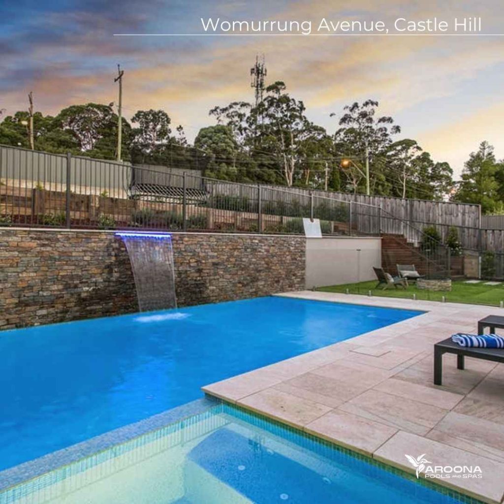 Installed Custom pools in Castle Hill NSW