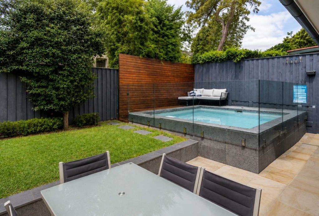 Above ground pool project in Mosman