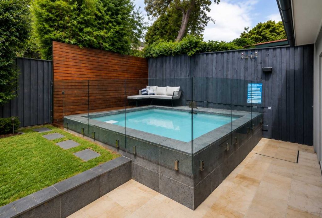 Above ground pool project in Mosman