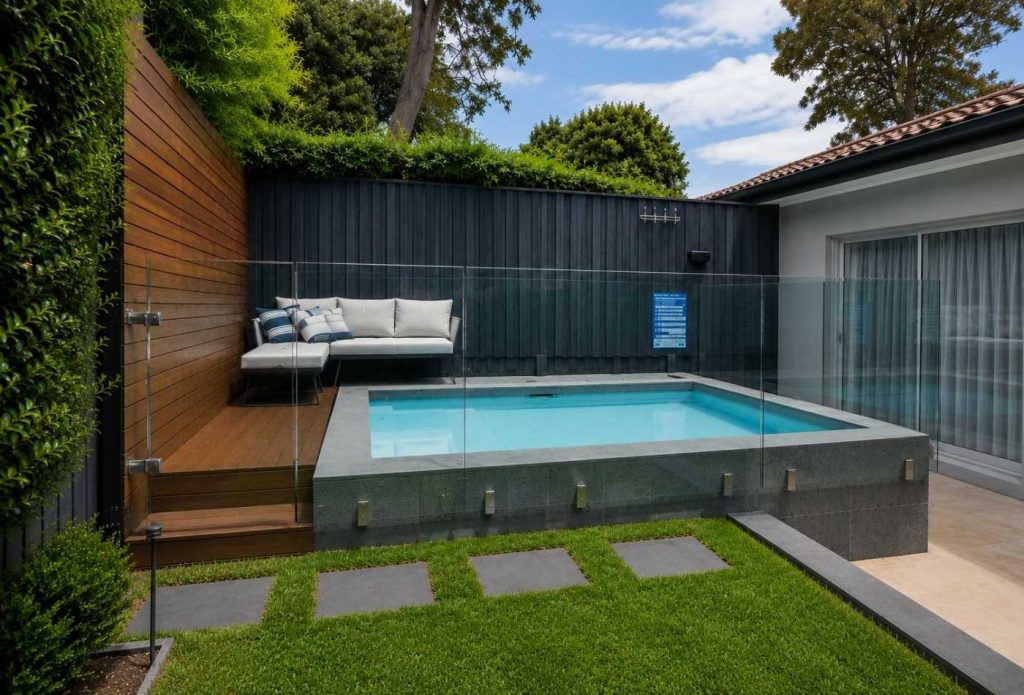 Above ground pool project in Mosman