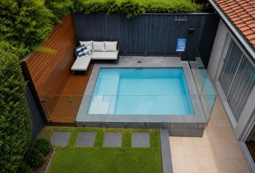Above ground pool project in Mosman