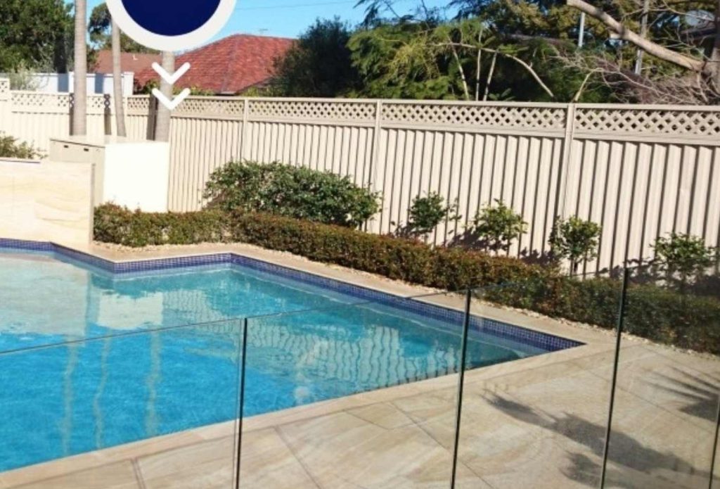 Hunters Hill custom concrete pool project after